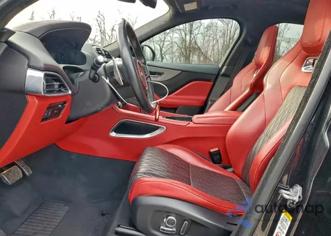 2020 Jaguar F-Pace Svr z USA, uszkodzony, nr VIN SADCZ2EE3LA652083